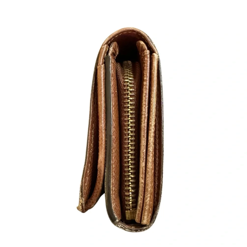 Louis Vuitton Brown Monogram Wallet - Picture 6 of 10
